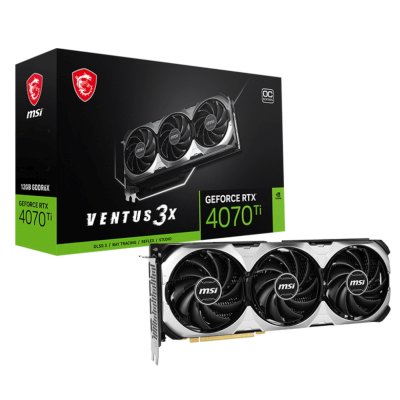 видеокарта MSI nVidia GeForce RTX 4070 Ti Ventus 3X E 12G OC