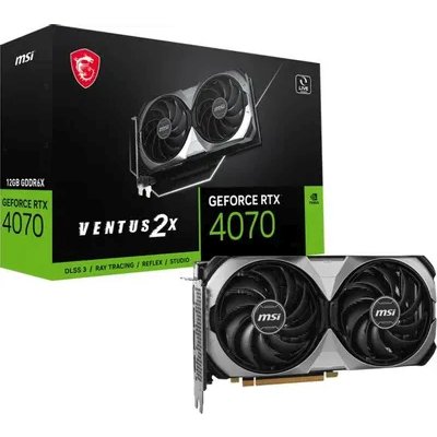 видеокарта MSI nVidia GeForce RTX 4070 Ventus 2X E 12G