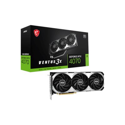 видеокарта MSI nVidia GeForce RTX 4070 Ventus 3X 12G OC