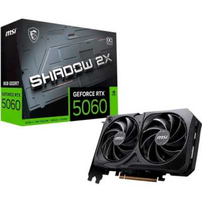 видеокарта MSI nVidia GeForce RTX 5060 8G Shadow 2X OC