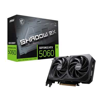 видеокарта MSI nVidia GeForce RTX 5060 8G Shadow 2X