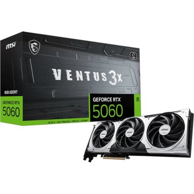 видеокарта MSI nVidia GeForce RTX 5060 8G Ventus 3X