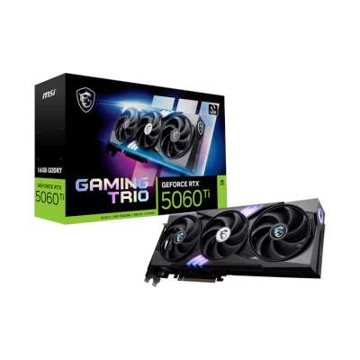 видеокарта MSI nVidia GeForce RTX 5060 Ti 16G Gaming Trio