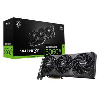 видеокарта MSI nVidia GeForce RTX 5060 Ti 8G Shadow 3X OC Classic