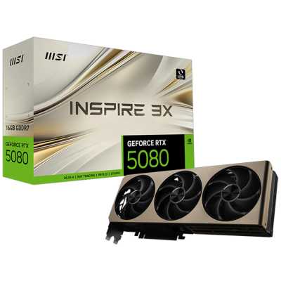видеокарта MSI nVidia GeForce RTX 5080 16G Inspire 3X