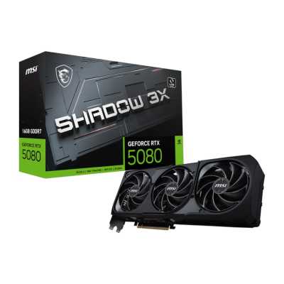 видеокарта MSI nVidia GeForce RTX 5080 16G Shadow 3X