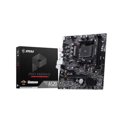 материнская плата MSI Pro A520M-S