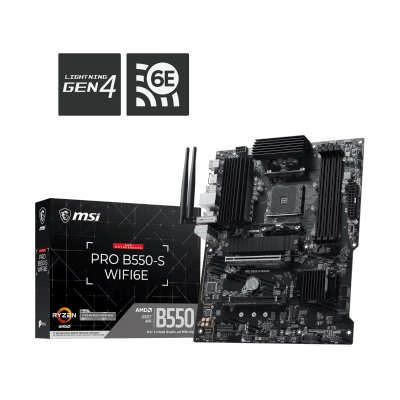 материнская плата MSI Pro B550-S WIFI6E