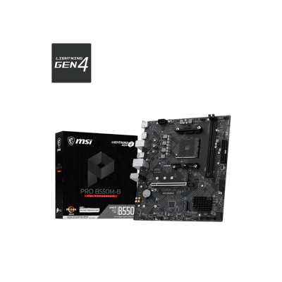 материнская плата MSI Pro B550M-B