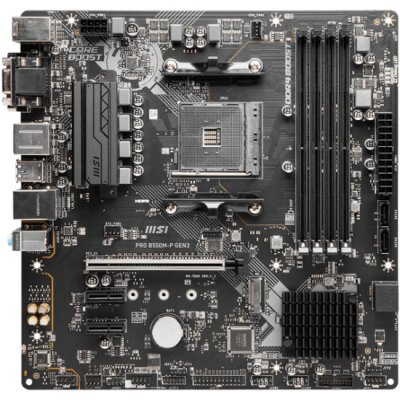 материнская плата MSI Pro B550M-P Gen3