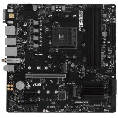 материнская плата MSI Pro B550M-P WIFI6E