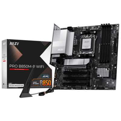 материнская плата MSI Pro B850M-P WiFi