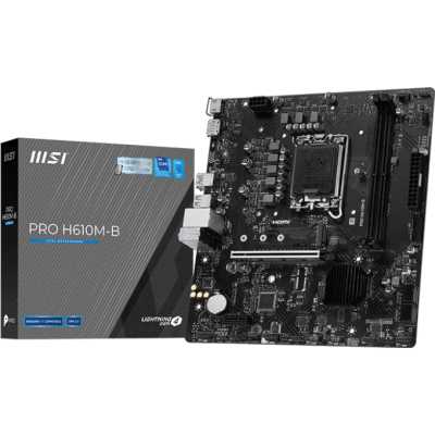 материнская плата MSI Pro H610M-B