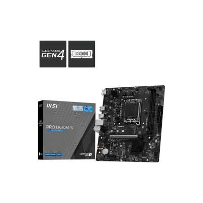 материнская плата MSI Pro H610M-S