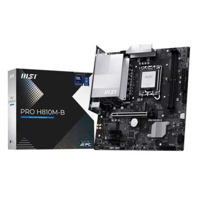 материнская плата MSI Pro H810M-B
