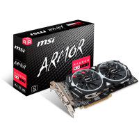 видеокарта MSI RX 580 Armor 4G