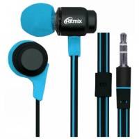 наушники Ritmix RH-185 Black-Blue
