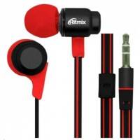 наушники Ritmix RH-185 Black-Red