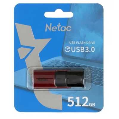 флешка Netac 512GB NT03U182N-512G-30RE