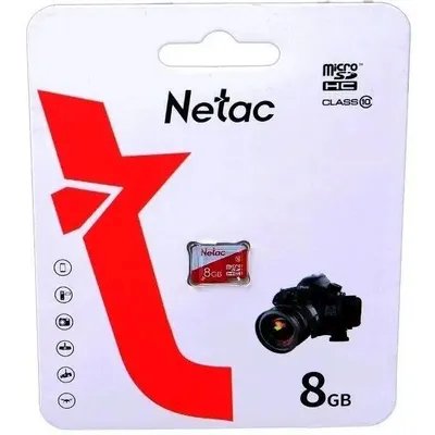 карта памяти Netac 8GB NT02P500ECO-008G-S