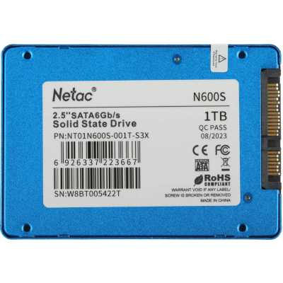 SSD диск Netac N600S 1Tb NT01N600S-001T-S3X