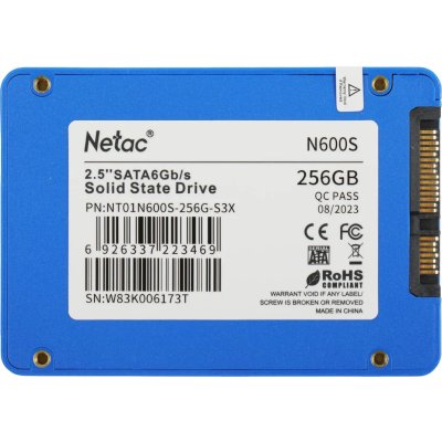 Netac N600S 256Gb NT01N600S-256G-S3X