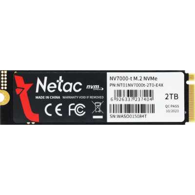SSD диск Netac NV7000-T 2Tb NT01NV7000t-2T0-E4X