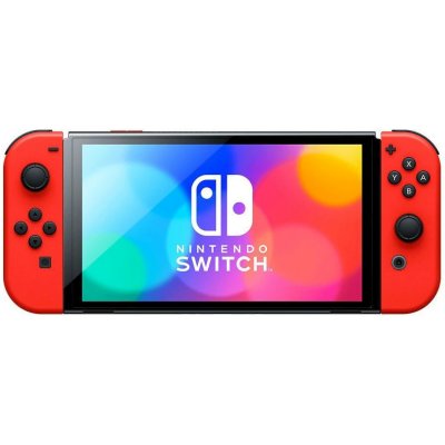 игровая консоль Nintendo Switch OLED Mario Red Edition HEG-S-RAAAA