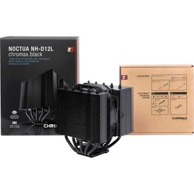 Noctua NH-D12L chromax.black