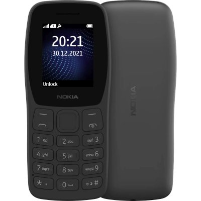 Nokia 105 TA-1432 Single Sim Charcoal