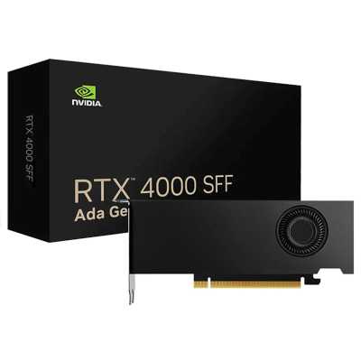 Видеокарта NVIDIA GeForce RTX 4000 Ada, 20 GB GDDR6, 160 bit, 4xDisplayPort, GPU 720 MHz, вид 3