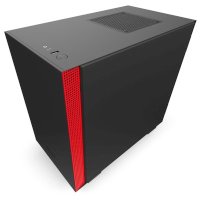 NZXT H210 Black-Red