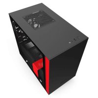 NZXT H210i Black-Red