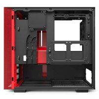NZXT H210i Black-Red
