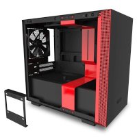 NZXT H210i Black-Red