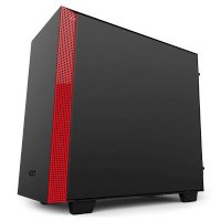 NZXT H400i Black-Red