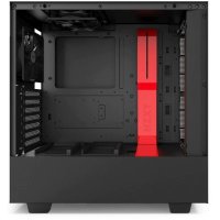 NZXT H500 Black-Red