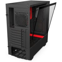 NZXT H500 Black-Red