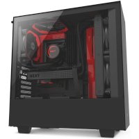 NZXT H500 Black-Red