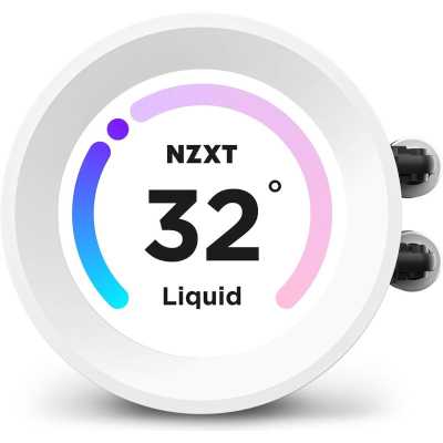 кулер NZXT Kraken Elite 240 White RGB RL-KR24E-W1