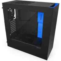 NZXT S340 Black-Blue CA-S340MB-GB