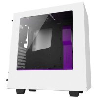 NZXT S340 White-Purple