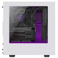 NZXT S340 White-Purple