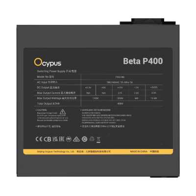 блок питания Ocypus Beta P400 Black
