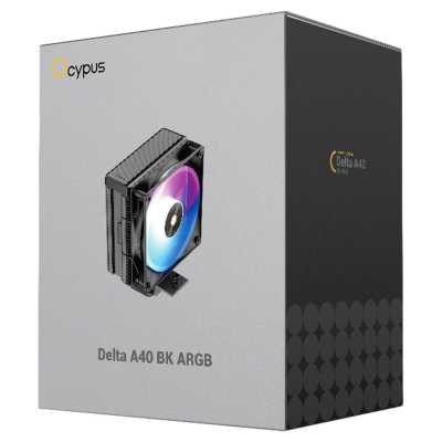 кулер Ocypus Delta A40 Black ARGB