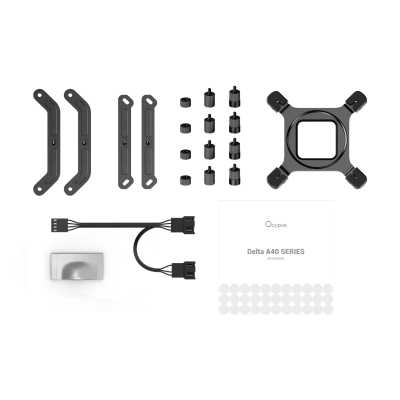 Ocypus Delta A40 Elite Black Dual Fan