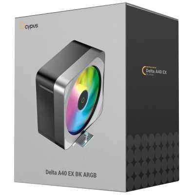 Ocypus Delta A40 EX Black ARGB