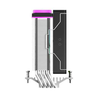 Ocypus Delta A40 SE Black ARGB