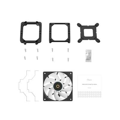 Ocypus Delta A40 SE Dual Fan ARGB Black