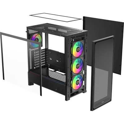 Ocypus Delta C70 Black ARGB